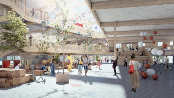 Teilnahme: agn Leusmann (Hamburg), gemeinsam mit White Arkitekter (Gteborg)