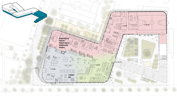 Teilnahme: agn Leusmann (Hamburg), gemeinsam mit White Arkitekter (Gteborg)