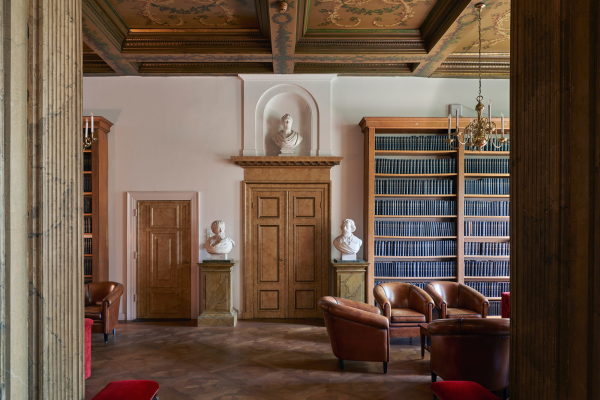 Blick in die monumentale B�cherei