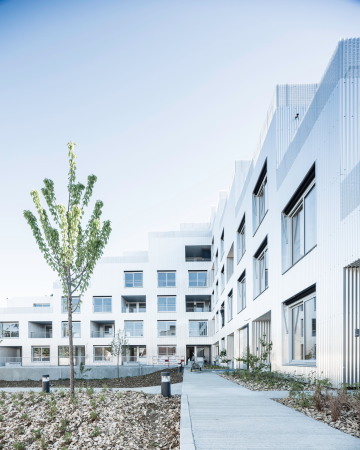 Wohnungsbau in Dijon von Sophie Delhay