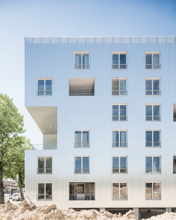 Wohnungsbau in Dijon von Sophie Delhay