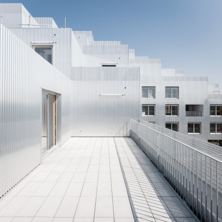 Wohnungsbau in Dijon von Sophie Delhay
