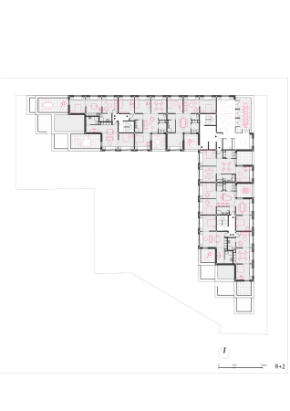 Wohnungsbau in Dijon von Sophie Delhay
