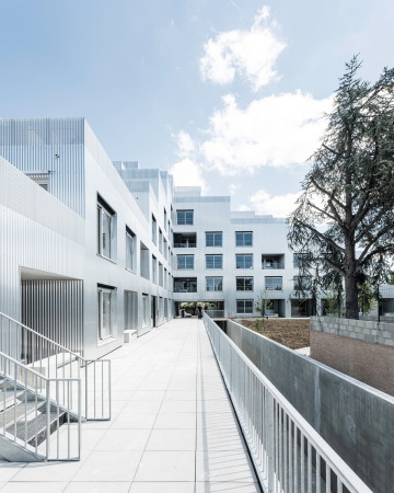Wohnungsbau in Dijon von Sophie Delhay