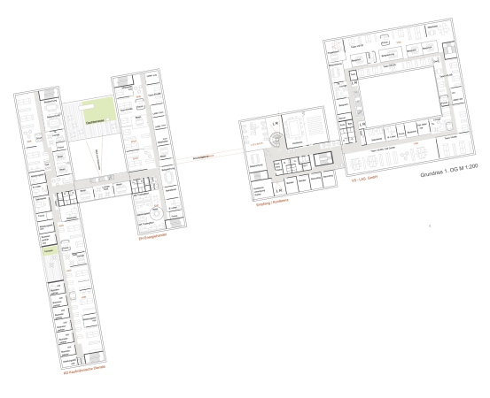 2. Preis: ARGE mtp architekten, Frankfurt/Main, Sinning Architekten Darmstadt, mit Sommerlad Haase Kuhli Landschaftsarchitekten, Gie�en