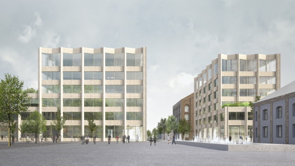 3. Preis: Max Dudler mit Planorama Landschaftsarchitektur, beide Berlin