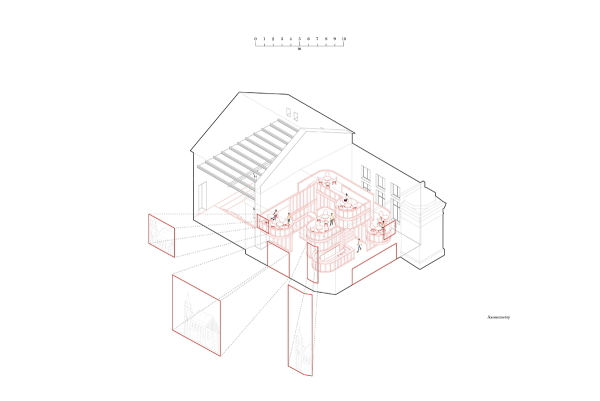 Umbau in Znojmo bei Brnn von Chybik+Kristof