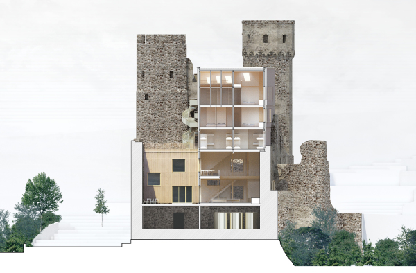 Architektenpreis: Eine Burg fr Gste von Otto Closs