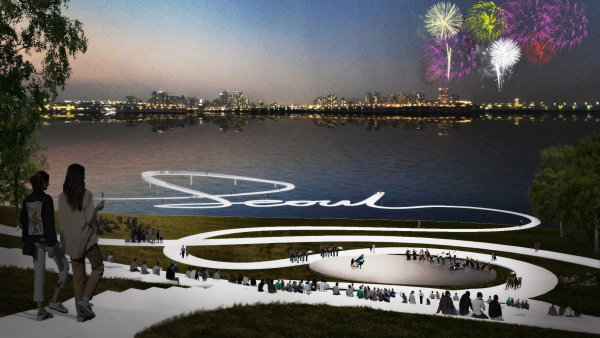 MVRDV planen Uferlandschaft in Seoul