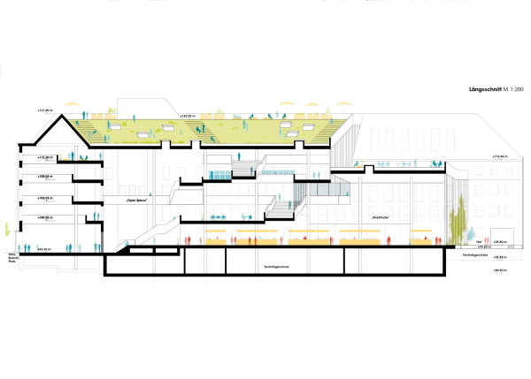 1. Preis: Cross Architecture, Schnitt l�ngs