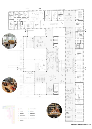 2. Preis: gernot schulz : architektur, Grundriss 2. Obergeschoss