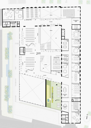 1. Preis: Cross Architecture, Grundriss 3. Obergeschoss