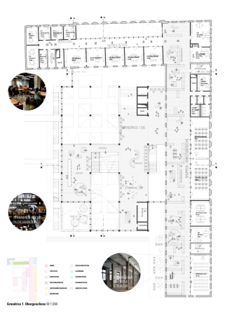 2. Preis: gernot schulz : architektur, Grundriss 1. Obergeschoss
