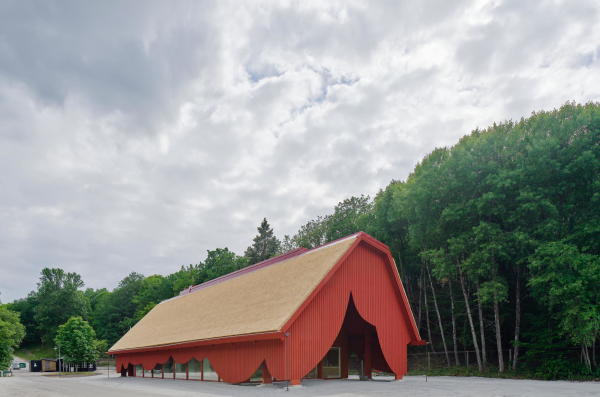 Besucherzentrum von Sandellsandberg in Schweden