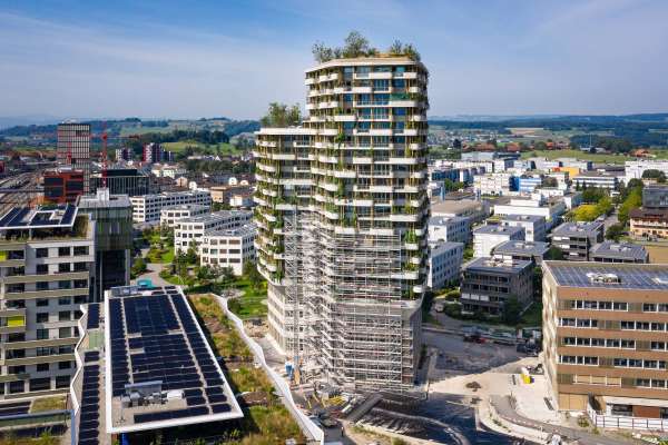 Ramser Schmid, Schweiz, Begrnte Architektur, Hochhaus, vertikaler Wald, Wohnen, Verdichtung, kologie, Nachhaltigkeit