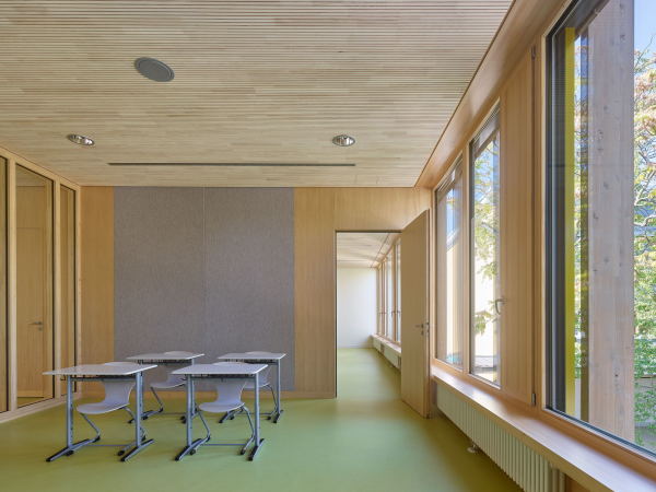 Schulerweiterung von Walter Huber Architekten