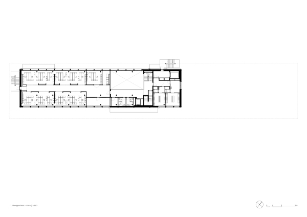 1. Obergeschoss: B�ro