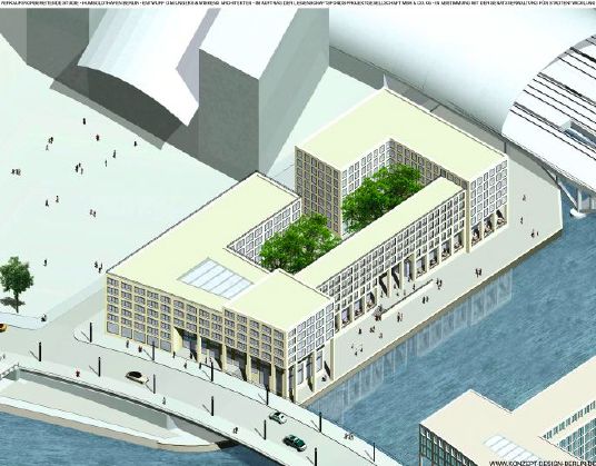 Neues Konzept fr den Berliner Humboldthafen vorgestellt