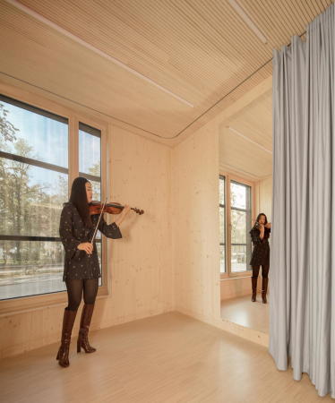 bungspavillons an der UdK Berlin von Tru Architekten