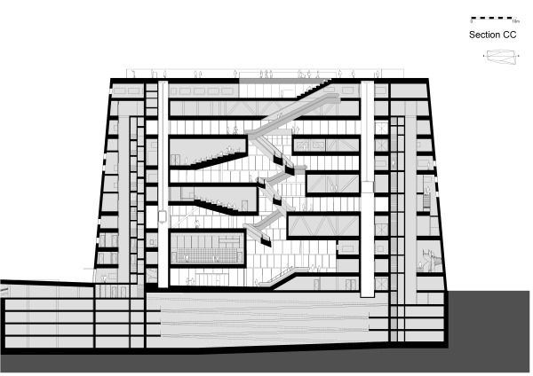 Mixed-Use-Projekt in Groningen von NL Architects
