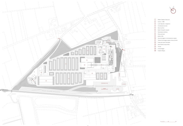 Biomassekraftwerk von Giovanni Vaccarini Architetti