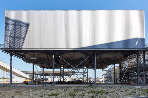 Biomassekraftwerk von Giovanni Vaccarini Architetti