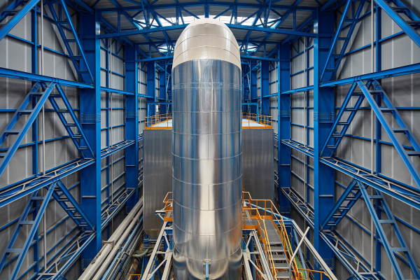 Biomassekraftwerk von Giovanni Vaccarini Architetti