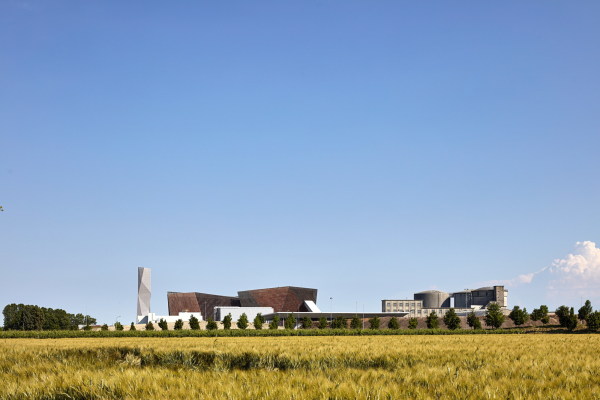 Biomassekraftwerk von Giovanni Vaccarini Architetti