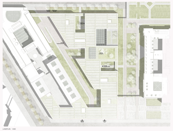 3. Preis: Max Dudler und Topos Stadtplanung, Landschaftsplanung, Stadtforschung, beide Berlin