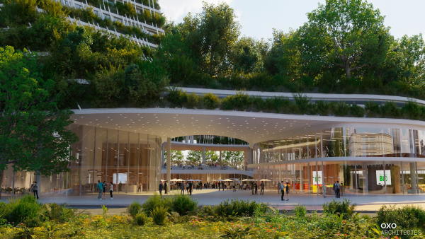 OXO planen Hochhaus bei Paris