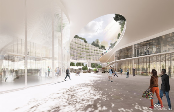 OXO planen Hochhaus bei Paris