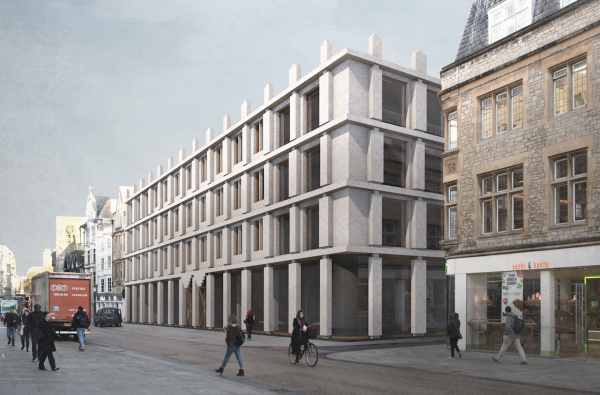 Jesus College Extension  von Jakob Becker