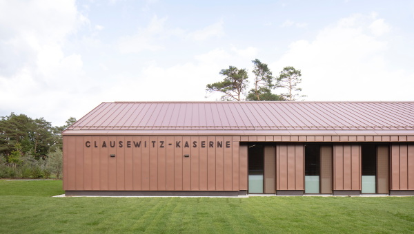 Wachgebude in Nienburg von dRei Architekten