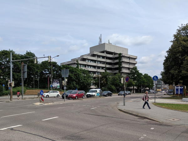 Das Aalener Rathaus in seinem Kontext, Juli 2019