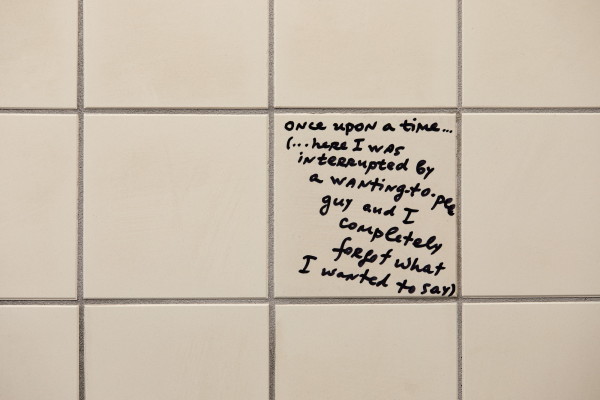 Kunst am Bau: Arbeitsdoodles von Nedko Solakov