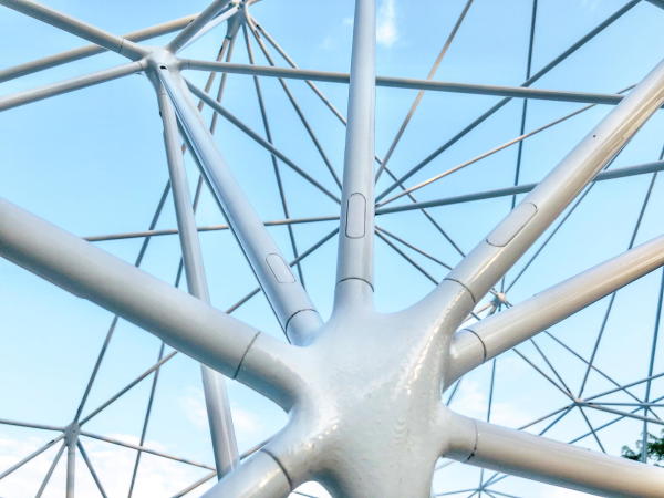 Pavillon von AirLab in Singapur