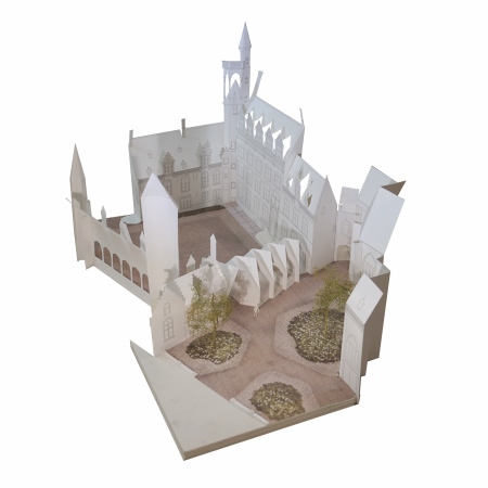 Das Papiermodell der Architekten wrde man gerne als Souvenir-Bausatz kaufen.