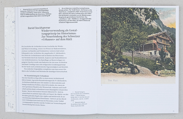 Wieder- und Weiterverwertung als Gestaltungsprinzip in der Architektur