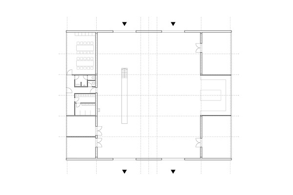 Fahrzeughalle von Atelier 111