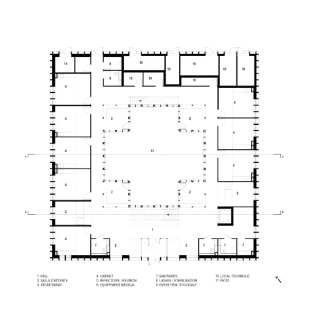 Gesundheitszentrum in Taverny von Maaj Architectes