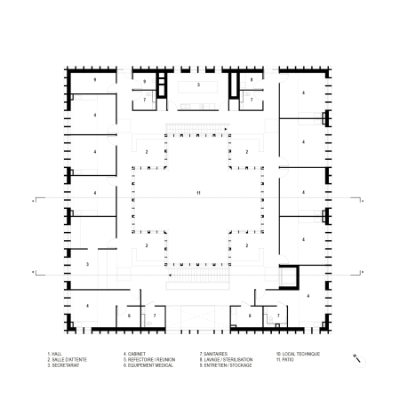 Gesundheitszentrum in Taverny von Maaj Architectes
