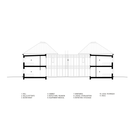 Gesundheitszentrum in Taverny von Maaj Architectes