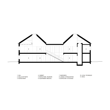 Gesundheitszentrum in Taverny von Maaj Architectes