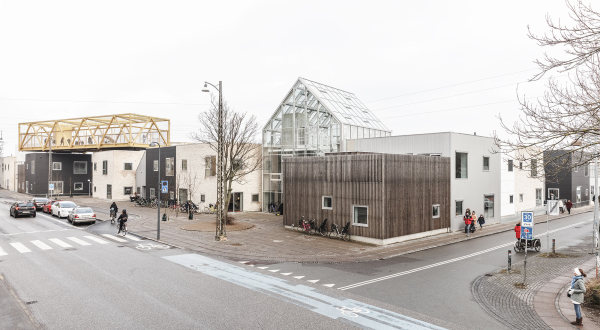 Blick von der Prinsessegade auf die Kids City Christianshavn