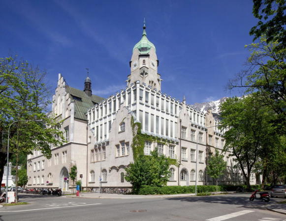 Ekkehard Hrmann, Aufstockung Handelsakademie, Innsbruck, 1971  77