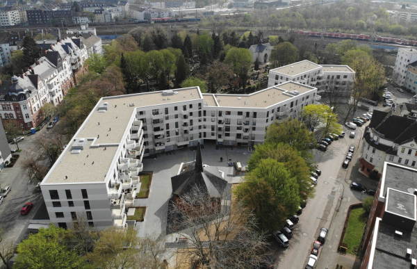 Wohnquartier Holsteinstrae, GAG Kln mit Lorber Paul Architekten und a+m Architekten Ingenieure, beide Kln