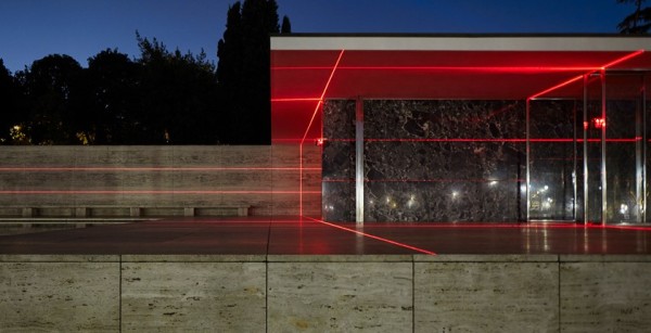 Geometry of Light, Barcelona-Pavillon, Februar 2019