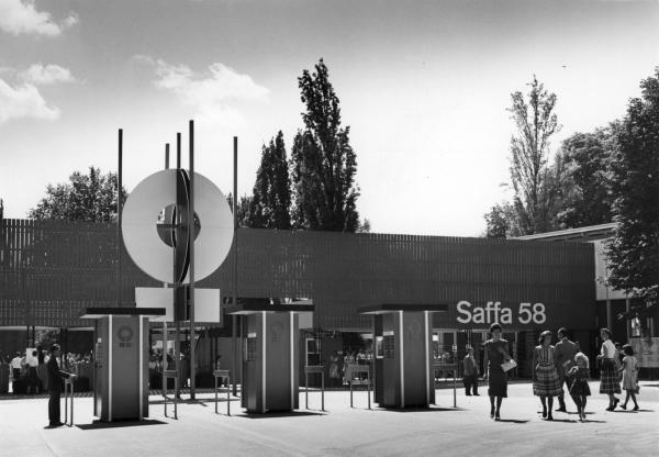 Eingangssituation zur SAFFA 1958