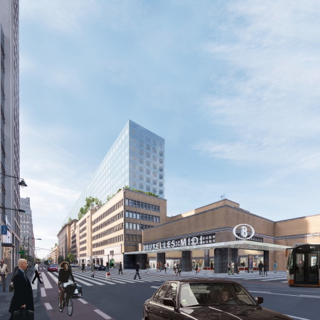 OMA planen SNCB-Zentrale in Brssel