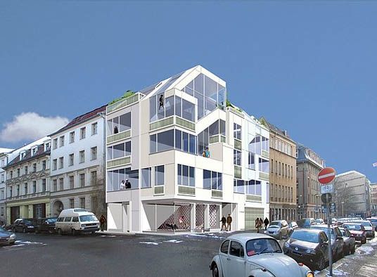 Erster Spatenstich fr Wohnbebauung in Berlin